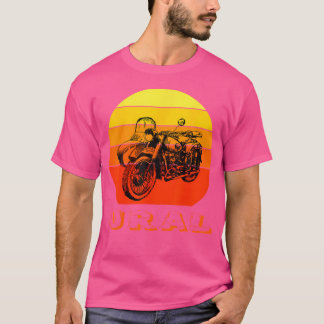 Retro Motorrad Ural - Vintages Sidecar Motorrad T-Shirt