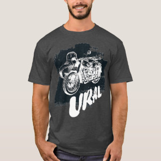 Retro Motorrad UralVintage Sidecar Premium T-Shirt