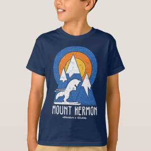 Retro Mount Hermon Ski White Fox T - Shirt