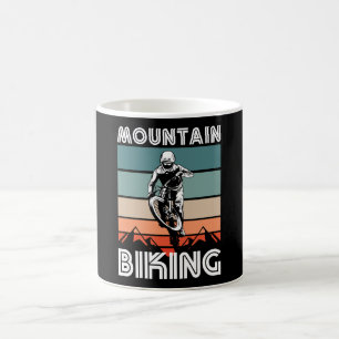 Retro Mountainbike-Geschenk für MTB-Fans Kaffeetasse