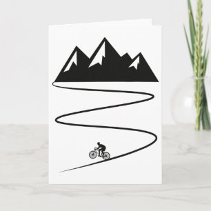 Retro-Mountainbiking Retro-Biker-Grafik Männer Fra Karte
