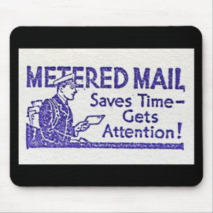 Retro Mousepad gemessene Post retten die alte
