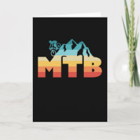 Retro MTB Vintages Mountainbike-Geschenk