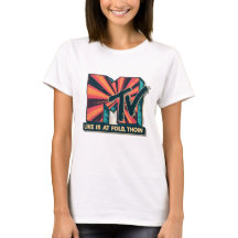 Retro MTV Classic Logo T - Shirt