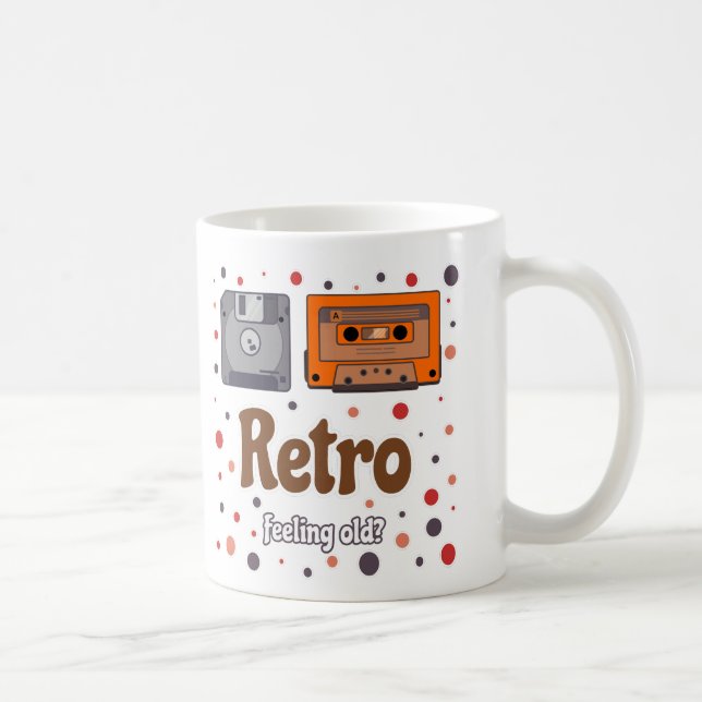Retro-Mug mit nostalgischem Design Kaffeetasse (Rechts)