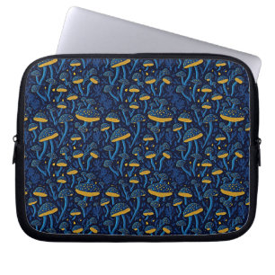 Retro Mushroom Vibes Laptopschutzhülle