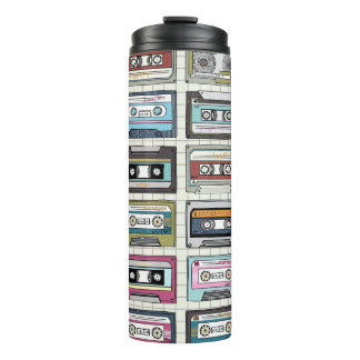 Retro Music Cassette: Nostalgisches Symbol Thermosbecher