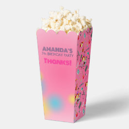 Retro Music Girls Band Birthday Party Geschenkschachtel