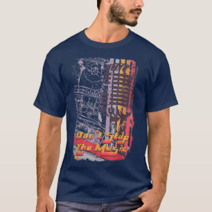 Retro music lovers festival or concert, Music Ther T-Shirt