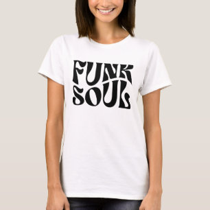 Retro-Musik-Logo-Design im Funk-Soul-Stil T-Shirt