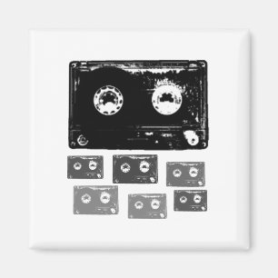 Retro-Musikdesign! Magnet