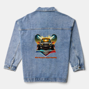 Retro-Muskelauto – Als Pferdestärken noch etwas be Jeansjacke