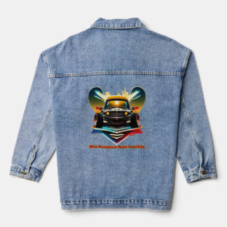 Retro-Muskelauto – Als Pferdestärken noch etwas be Jeansjacke