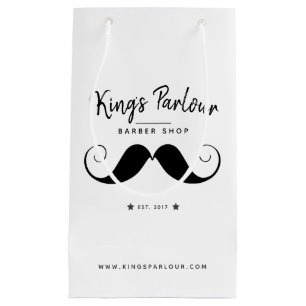 Retro Mustache - Barber Shop Merchandise Kleine Geschenktüte