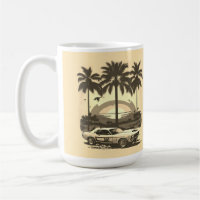 RETRO MUSTANG AUTO-TASSE