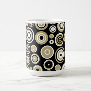 Retro-Muster Abstrakte Kunst - Tasse