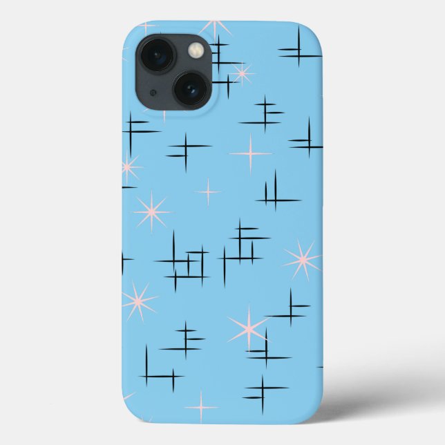 Retro-Muster Case-Mate iPhone Hülle (Rückseite)