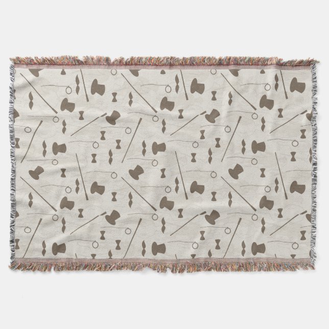 Retro Muster für Mann 2 Decke (Vorderseite)