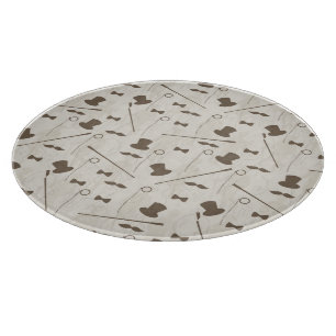 Retro Muster für Mann 2 Schneidebrett