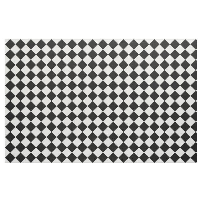 Retro-Muster für Schwarz-Weiß-Karton Stoff (Fat Quarter (45,7 x 55,9 cm))