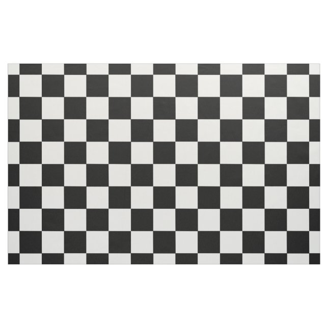 Retro-Muster für Schwarz-Weiß-Karton Stoff (Fat Quarter (45,7 x 55,9 cm))