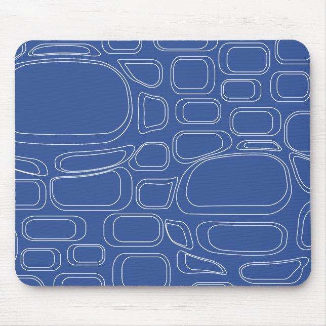 Retro Muster Mousepad (Vorne)