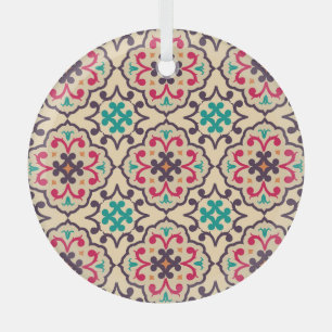 Retro-Muster: Tapete, Textildesign Ornament Aus Glas