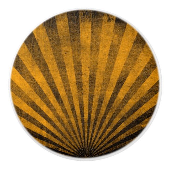 Retro Musterhintergrund Keramikknauf (Vorderseite)