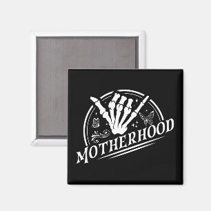 Retro-Mutterschaft Rock Skeleton Sarcastic Mama Ge Magnet