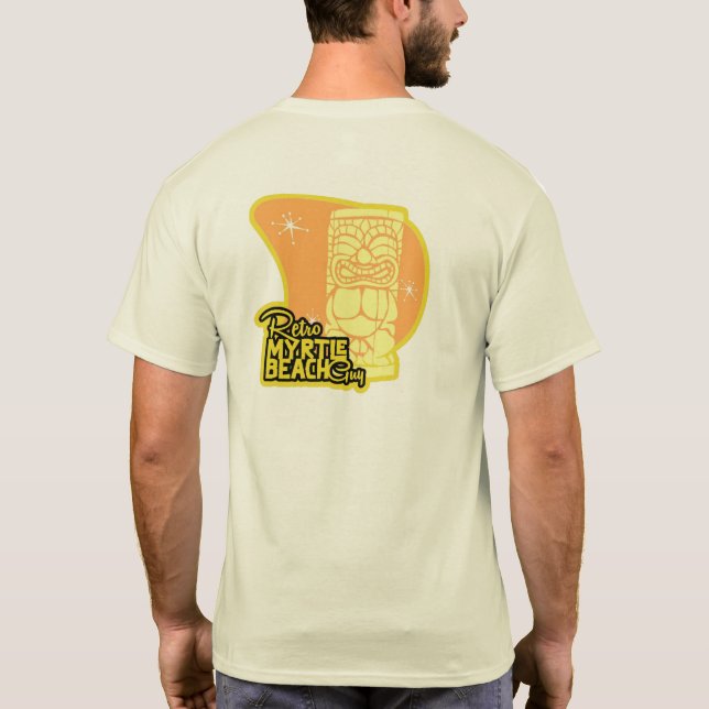 Retro Myrtle Beach Guy T-Shirt (Rückseite)