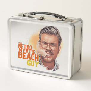 Retro Myrtle Beach Typ Metall Brotdose