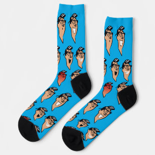 Retro Myrtle Beach Typ Socken