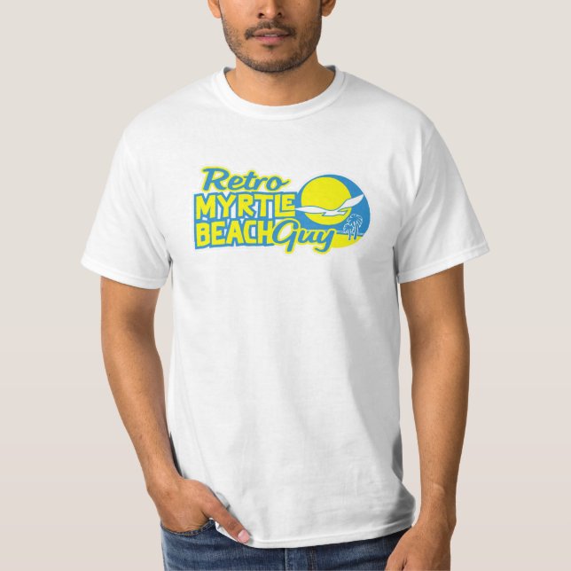 Retro Myrtle Beach Typ T-Shirt (Vorderseite)
