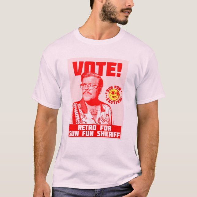 Retro Myrtle Beach Typ T-Shirt (Vorderseite)