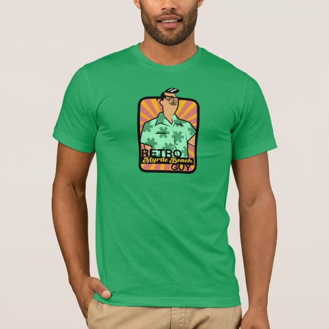 Retro Myrtle Beach Typ T-Shirt (Vorderseite)