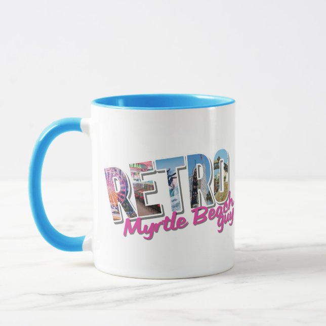 Retro Myrtle Beach Typ Tasse (Links)