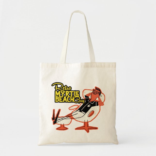 Retro Myrtle Beach Typ Tragetasche (Vorne)