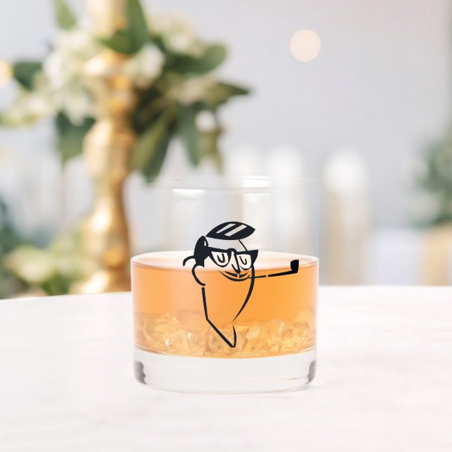 Retro Myrtle Beach Typ Whiskyglas (Insitu (Hochzeit))