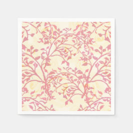 Retro-Nachspeisetücher mit gerührten Frosting-Deta Serviette