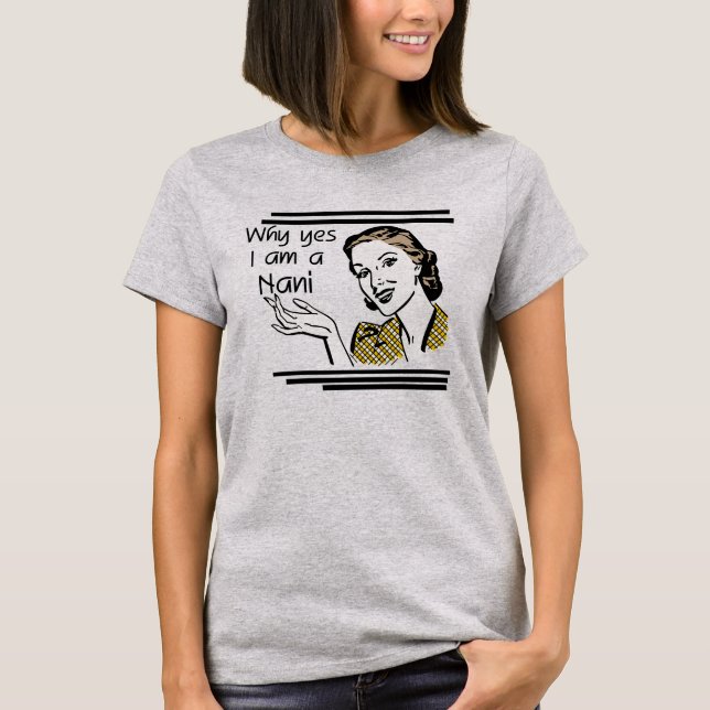 Retro Nani T - Shirts und Geschenke (Vorderseite)