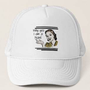 Retro Nani T-Shirts und Geschenke Truckerkappe