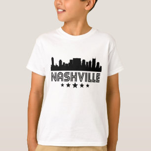Retro Nashville-Skyline T-Shirt