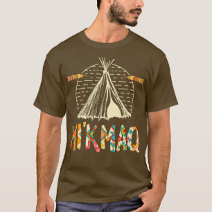 Retro Native American Proud ist Mikmaq Geschenk 1  T-Shirt