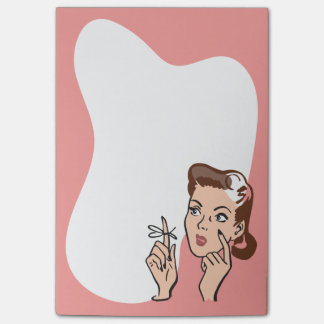 Retro nehmen Sie Kenntnis Post-it Klebezettel