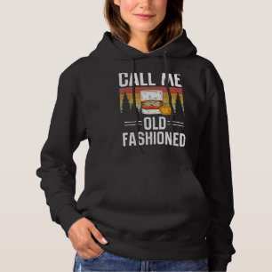 Retro nennt mich altmodischen Whiskey Vintag Hoodie