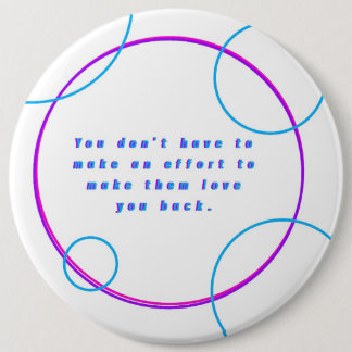Retro-Neon-Ästhetik-Herzschmerz-Zitat-Button⁠ Button