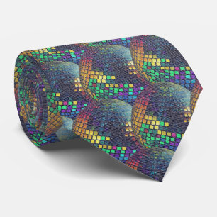 Retro Neon - Disco-Geode Krawatte