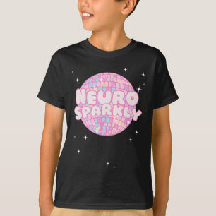 Retro Neurodivergenter Neurosparkly Autismus-Spekt T-Shirt