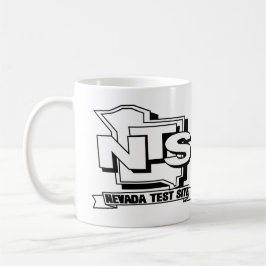Retro Nevada Teststandortdesign Kaffee Tasse