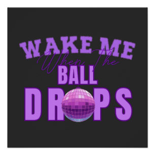 Retro New Year unisex Shirt Frohes Neues Jahr Sh Poster